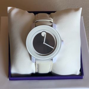 Movado Bold Leather Watch